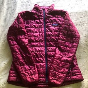 Patagonia nano puff jacket pink medium